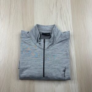 Galvin Green Performance 1/4 Zip Pullover Ghost Tree Bandon Dunes Mens Size XL